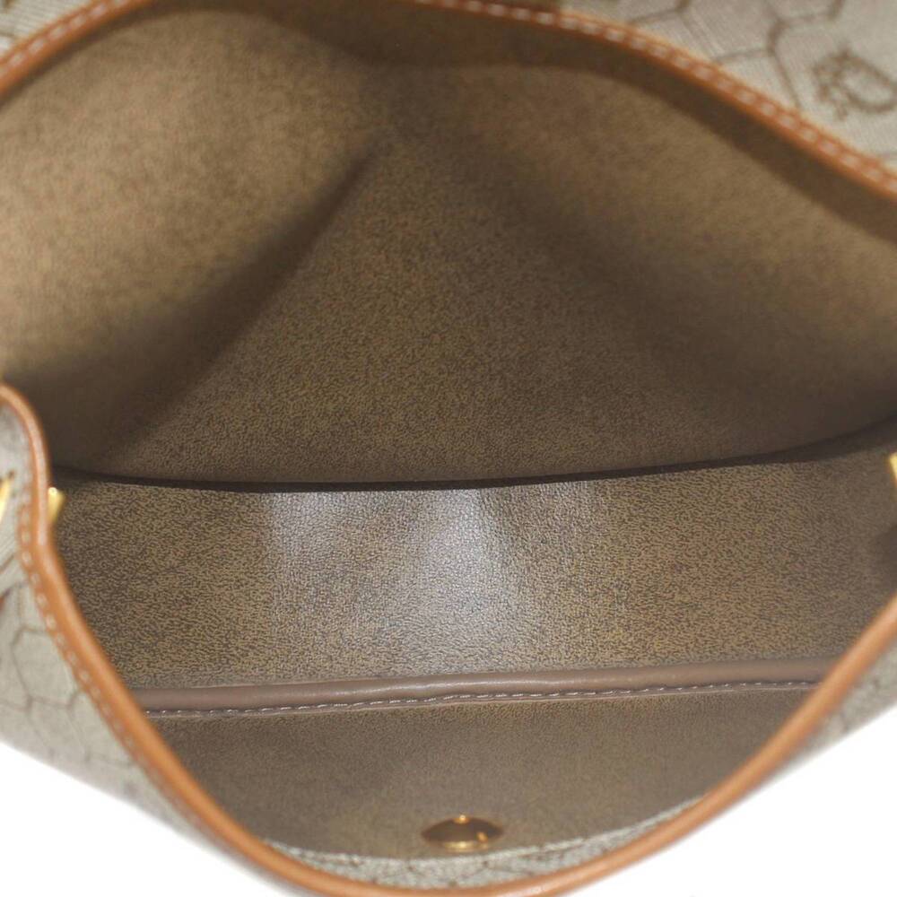 CHRISTIAN DIOR Cream Leather Shoulder Bag - Picture 7 of 10